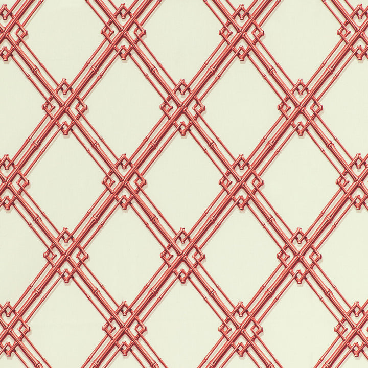 Le Bambou Print Red by Brunschwig & Fils Fabric Brunschwig & Fils Fabric Le Bambou Print RedFabric LOUVERNE COTTON - 100% Italy </p><p>Repeat: H: 9, V: 11.5 54 - Fabric Carolina -