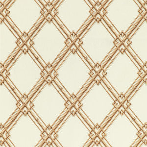 Le Bambou Print Gold by Brunschwig & Fils Fabric