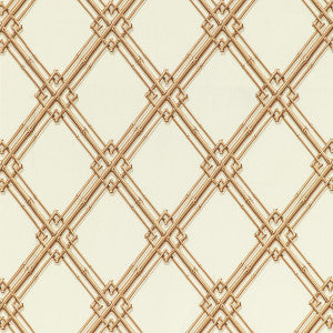 Le Bambou Print Gold by Brunschwig & Fils Fabric