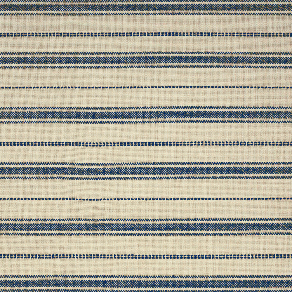Montpezat Stripe Navy by Brunschwig & Fils Fabric Brunschwig & Fils Fabric Montpezat Stripe NavyFabric EN VACANCES II POLYPROPYLENE - 100% Belgium </p><p>Repeat: H: 52.7, V: 5.3 52.7 - Fabric Carolina -