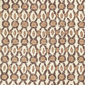 Galon Print Mocha by Brunschwig & Fils Fabric