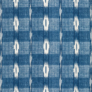 Girard Print Indigo by Brunschwig & Fils Fabric