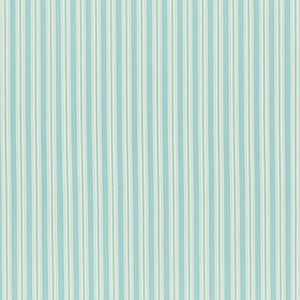 Selune Stripe Aqua by Brunschwig & Fils Fabric