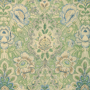 Carvallo Print Celery by Brunschwig & Fils Fabric