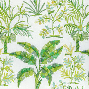 Martil Emb Leaf by Brunschwig & Fils Fabric