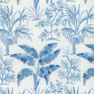 Martil Emb Blue by Brunschwig & Fils Fabric