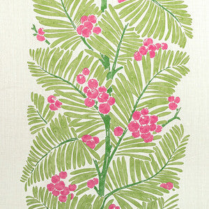 Palmar Print Spring by Brunschwig & Fils Fabric