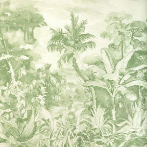 Nouvelle Print Green by Brunschwig & Fils Fabric