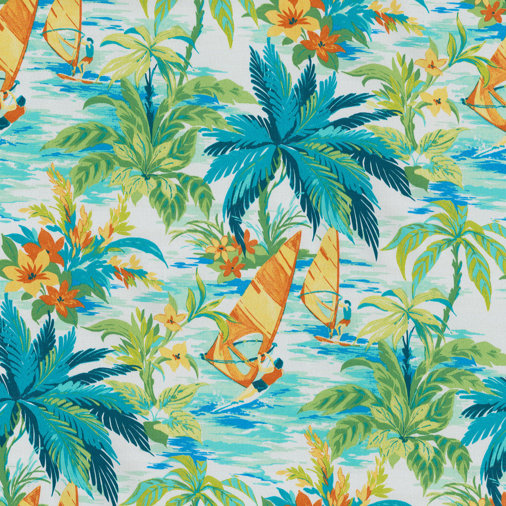 WIND SURFERS MANGROVE 802230 by Tommy Bahama Outdoor Fabric - 51000 Horizontal: 27 and Vertical: 13.5 54 - Fabric Carolina -