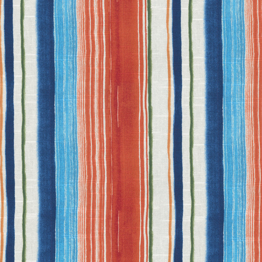 Seascape Stripe Carib 802300 by Tommy Bahama Home Fabric - Base:100%Cotton CHINA 39000 Horizontal: 9 and Vertical: 6.75 54 - Fabric Carolina -