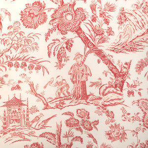 Marcel Print Red 8023104.19.0 by Brunschwig & Fils Fabric