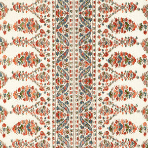 Visan Print Sky/Coral 8023108.512.0 by Brunschwig & Fils Fabric