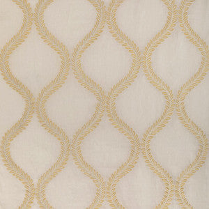 Camus Sheer Yellow 8023110.40.0 by Brunschwig & Fils Fabric