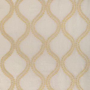 Camus Sheer Yellow 8023110.40.0 by Brunschwig & Fils Fabric