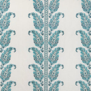Yara Paisley Emb Lagoon 8023112.1313.0 by Brunschwig & Fils Fabric