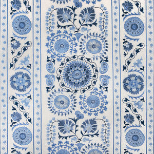 Saanvi Emb Navy/Sky 8023113.51.0 by Brunschwig & Fils Fabric