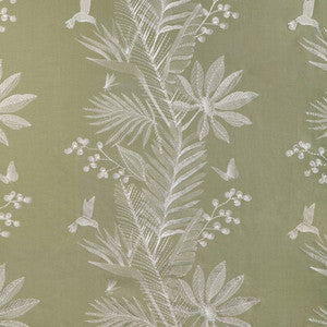 Manda Emb Leaf 8023114.31.0 by Brunschwig & Fils Fabric