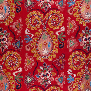 Lavali Emb Red/Gold 8023117.194.0 by Brunschwig & Fils Fabric