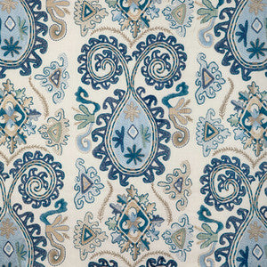 Lavali Emb Blue/Sky 8023117.55.0 by Brunschwig & Fils Fabric