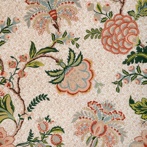 Anduze Emb Apricot/Sage 8023118.312.0 by Brunschwig & Fils Fabric