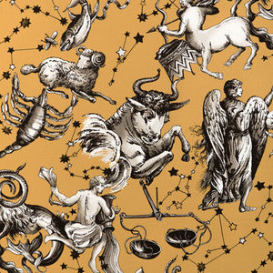 Cosmique Print Gold 8023135.4.0 by Brunschwig & Fils Fabric
