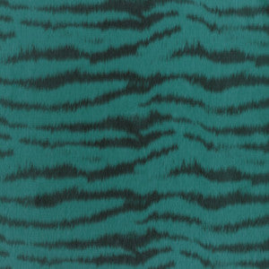 Tigre Warp Print Teal 8023137.13.0 by Brunschwig & Fils Fabric