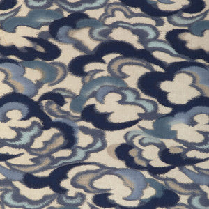 Stratus Print Sky/Lapis 8023138.155.0 by Brunschwig & Fils Fabric