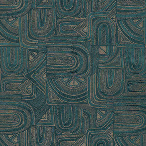 Timbre Velvet Teal 8023139.13.0 by Brunschwig & Fils Fabric