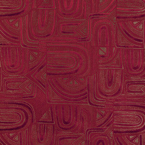 Timbre Velvet Garnet 8023139.19.0 by Brunschwig & Fils Fabric