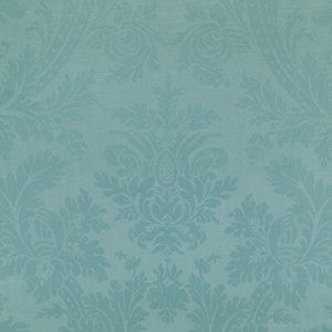 Arnaud Damask Aqua 8023150.13.0 by Brunschwig & Fils Fabric