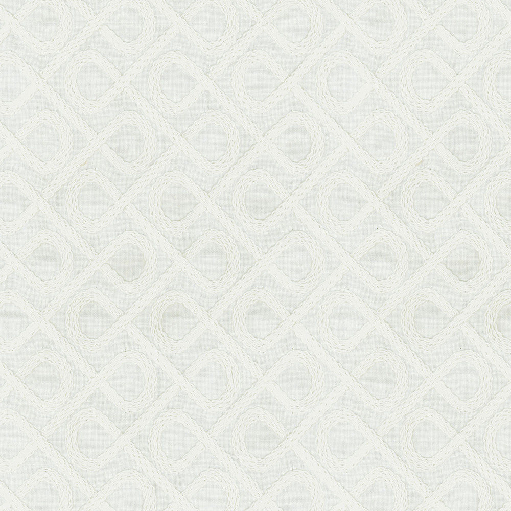Langosta Emb Coconut 802331 by Tommy Bahama Home Fabric - Base:50%Cotton 50%Polyester Embroid:100%Rayon INDIA 6000 Horizontal: 2 and Vertical: 3 54 - Fabric Carolina -