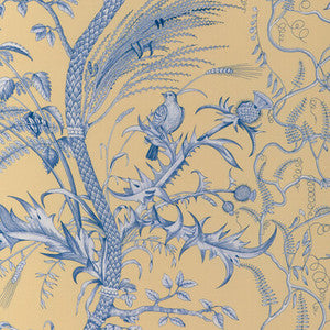 Bird And Thistle Ii Sun 8024101.415.0 by Brunschwig & Fils Fabric