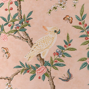 Kanchou Print Blush 8024106.73.0 by Brunschwig & Fils Fabric