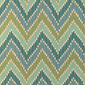 Cascade Print Teal/Green 8024107.353.0 by Brunschwig & Fils Fabric