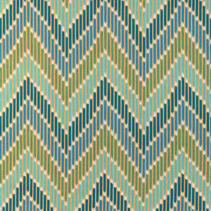 Cascade Print Teal/Green 8024107.353.0 by Brunschwig & Fils Fabric