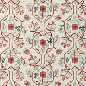 Le Jasmin Print Spice 8024110.3524.0 by Brunschwig & Fils Fabric