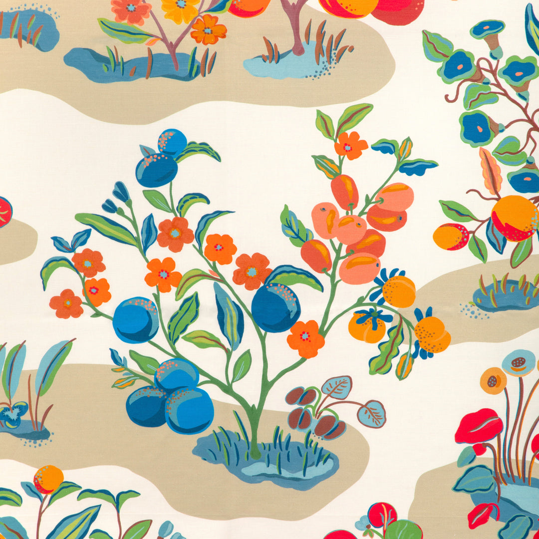 Pomelo Print - Multi By Brunschwig & Fils Fabric