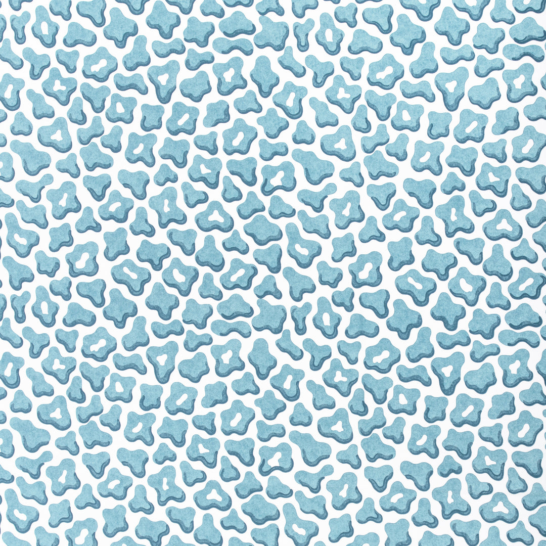 Guepard Print - Aqua By Brunschwig & Fils Fabric