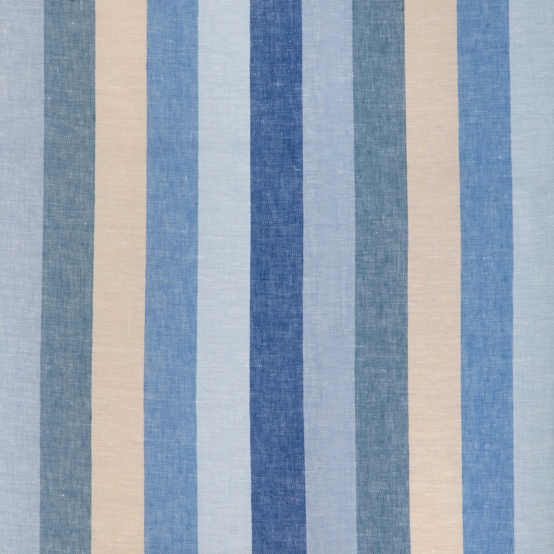 Picnic Stripe - Blue By Brunschwig & Fils Fabric