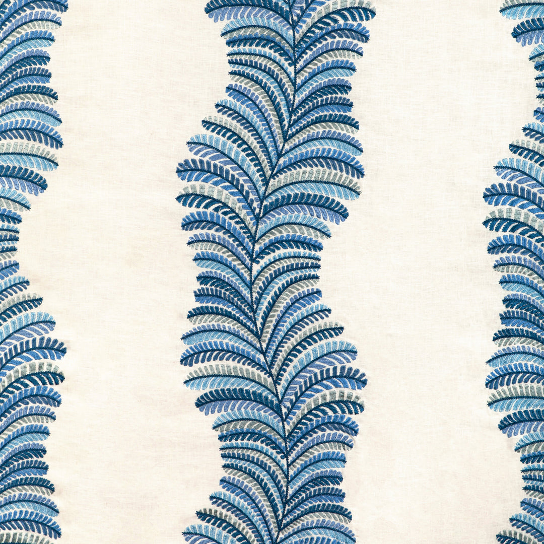 Rowan Emb - Blue By Brunschwig & Fils Fabric