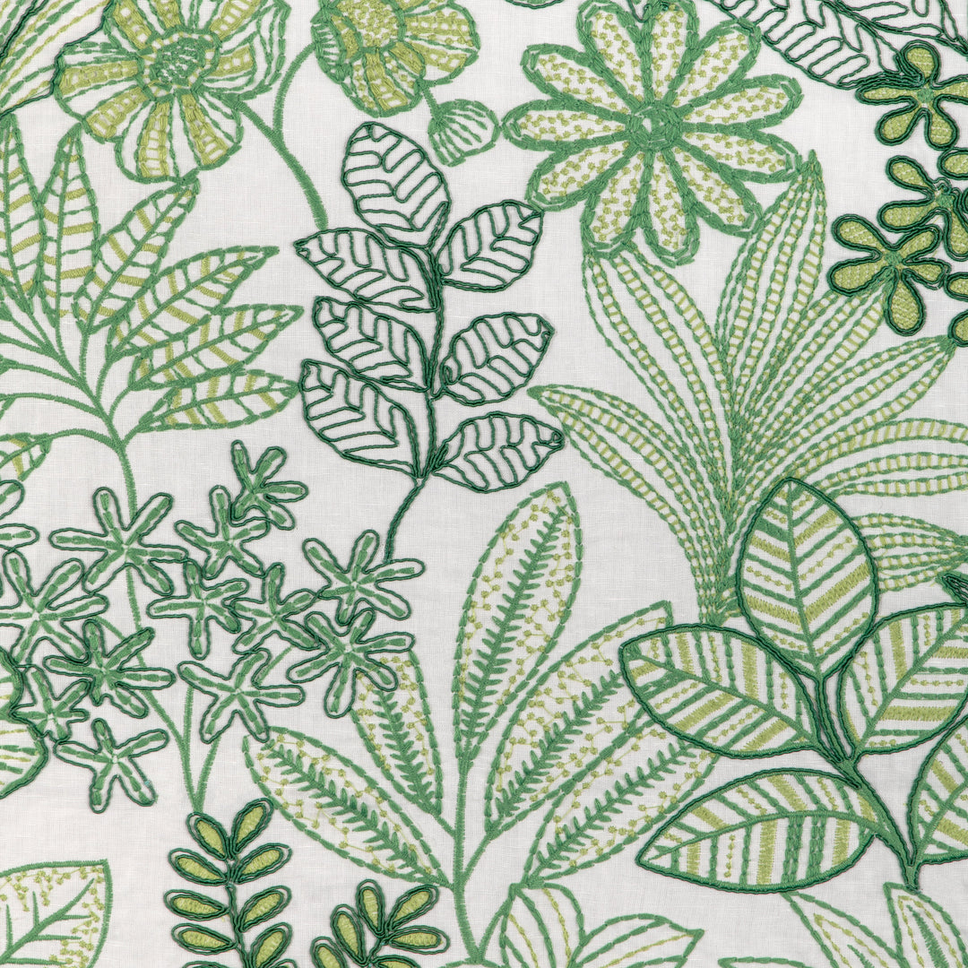 Woodruff Emb - Leaf By Brunschwig & Fils Fabric