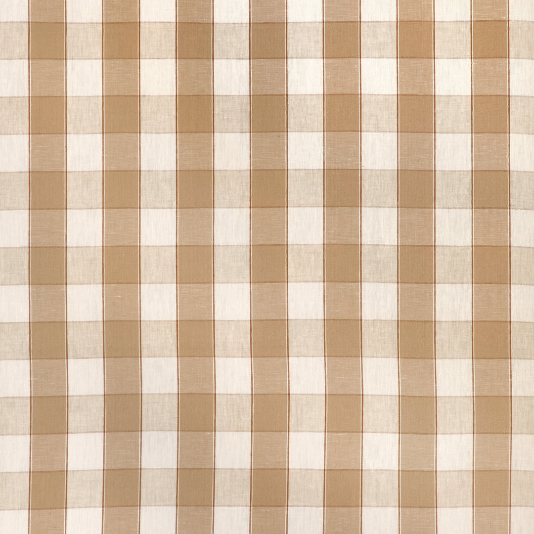 Clemens Check - Beige By Brunschwig & Fils Fabric