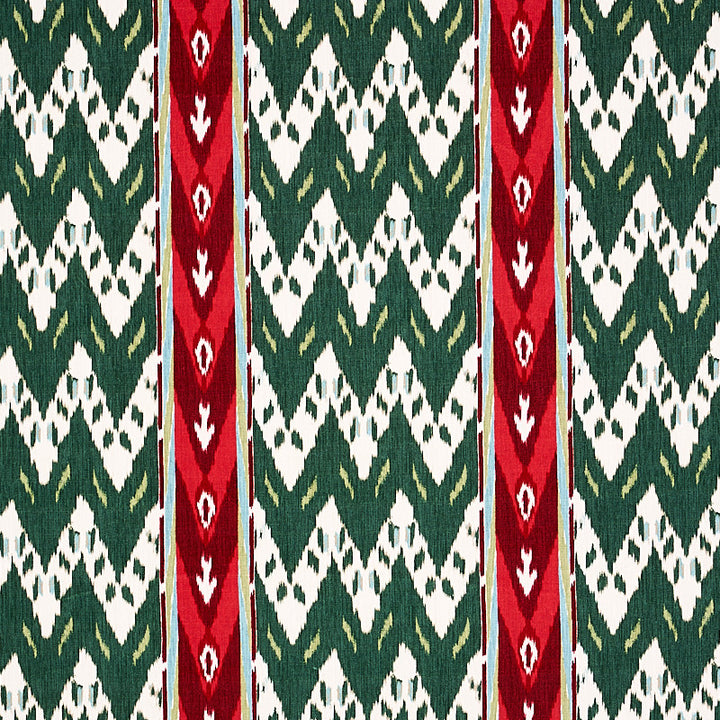 Samar Ikat Velvet Green 80241 by Schumacher Fabric CUT & PATTERNED VELVETS COTTON 90% POLYESTER 10% THAILAND MARTINDALE 20,000 </p><p>Repeat: Horizontal: 13 1/2" (34CM) and Vertical: 6 5/8" (17CM) 55.5 - Fabric Carolina -