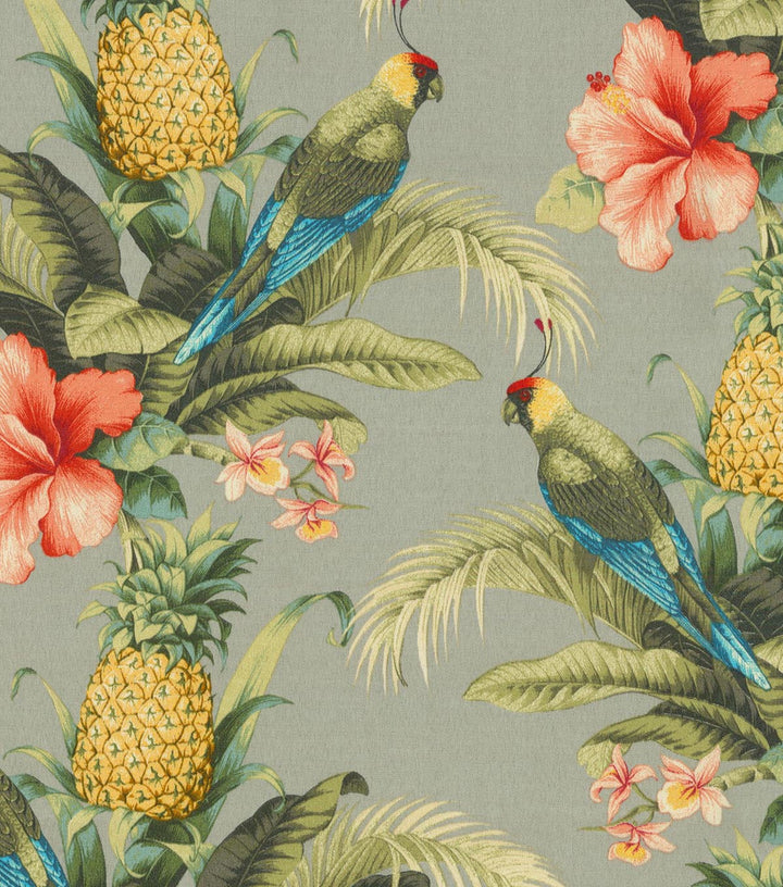 BEACH BOUNTY Tangelo 802450 by Tommy Bahama Outdoor Fabric - 100% POLYESTER Pakistan Horizontal: 27 and Vertical: 25.25 54 - Fabric Carolina -