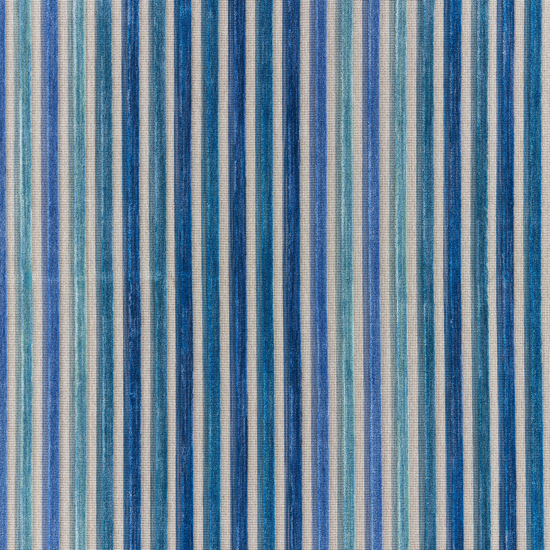 Lien Velvet - Blue By Brunschwig & Fils Fabric