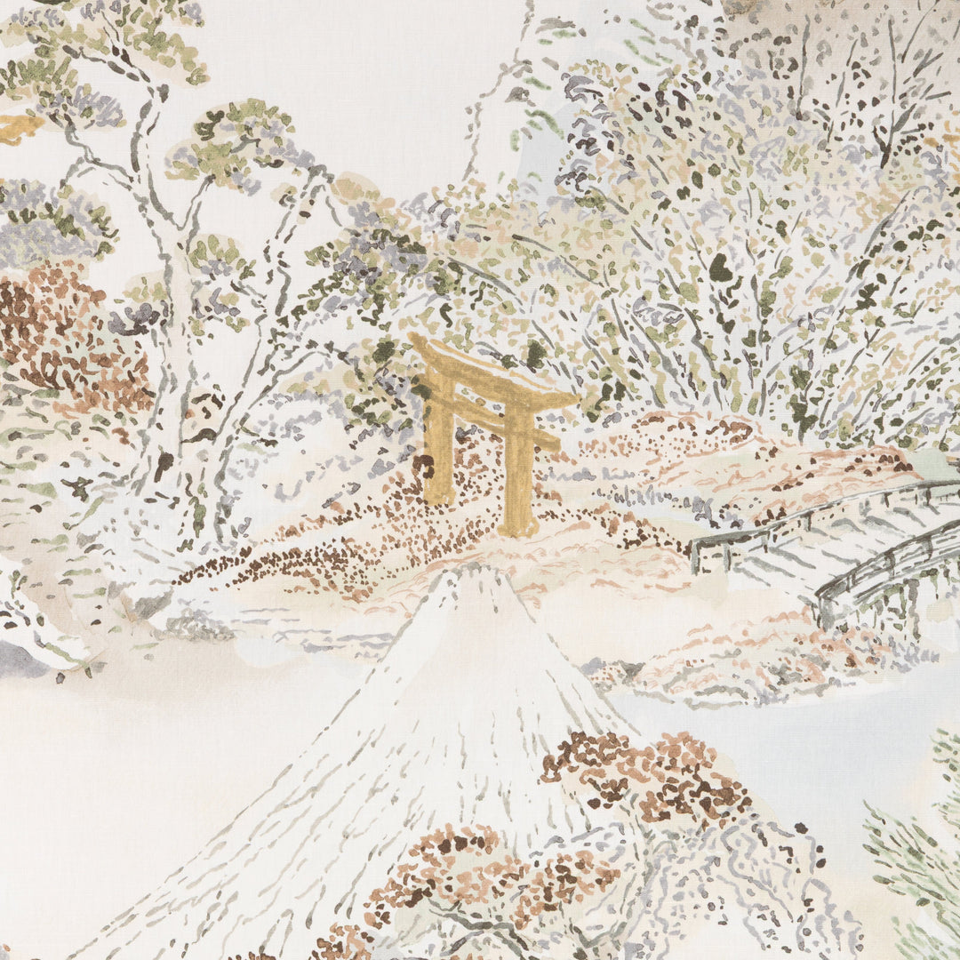 Meiji Print - Natural By Brunschwig & Fils Fabric