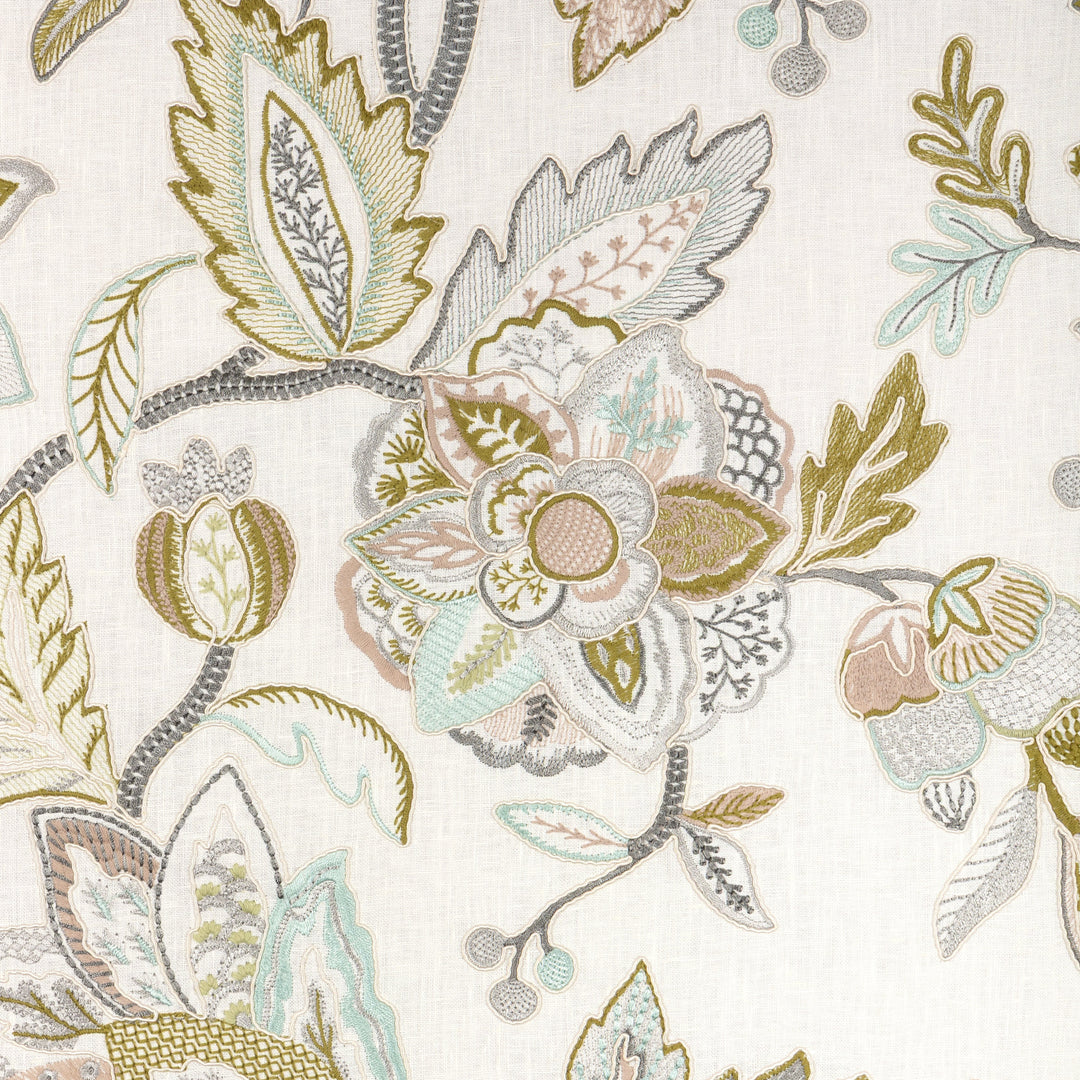 Sierre Emb - Lagoon By Brunschwig & Fils Fabric