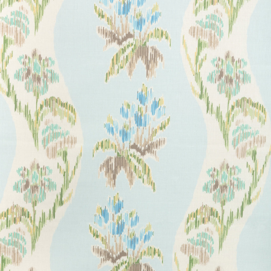 Loring Print - Pool By Brunschwig & Fils Fabric