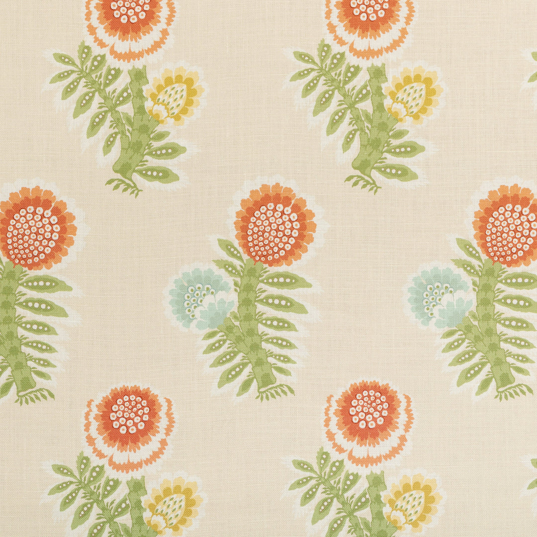 Kumaly Print - Terracotta By Brunschwig & Fils Fabric