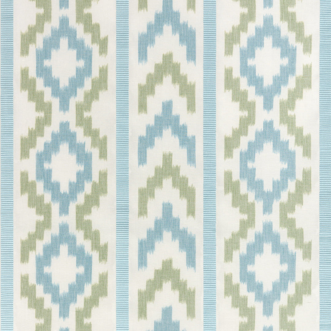 Sarlat Warp Print - Marine By Brunschwig & Fils Fabric